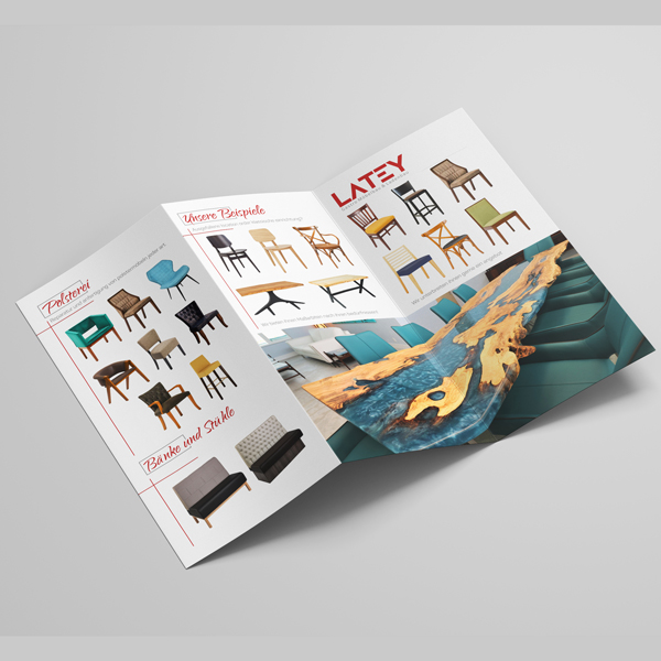 broşür tasarım örneği